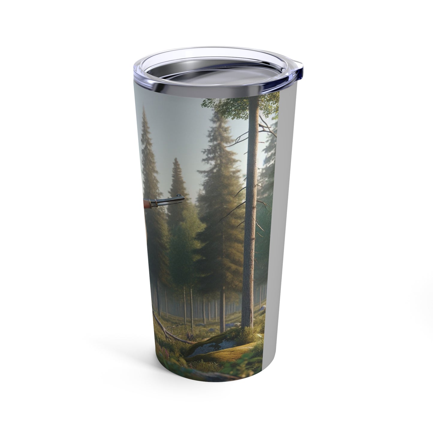 Bear is Ready for the Hunt-Tumbler 20oz