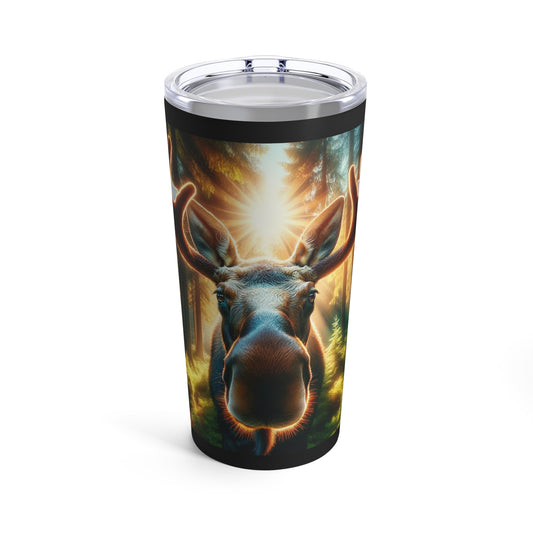 Moose is Ready for the Hunt-Tumbler 20oz