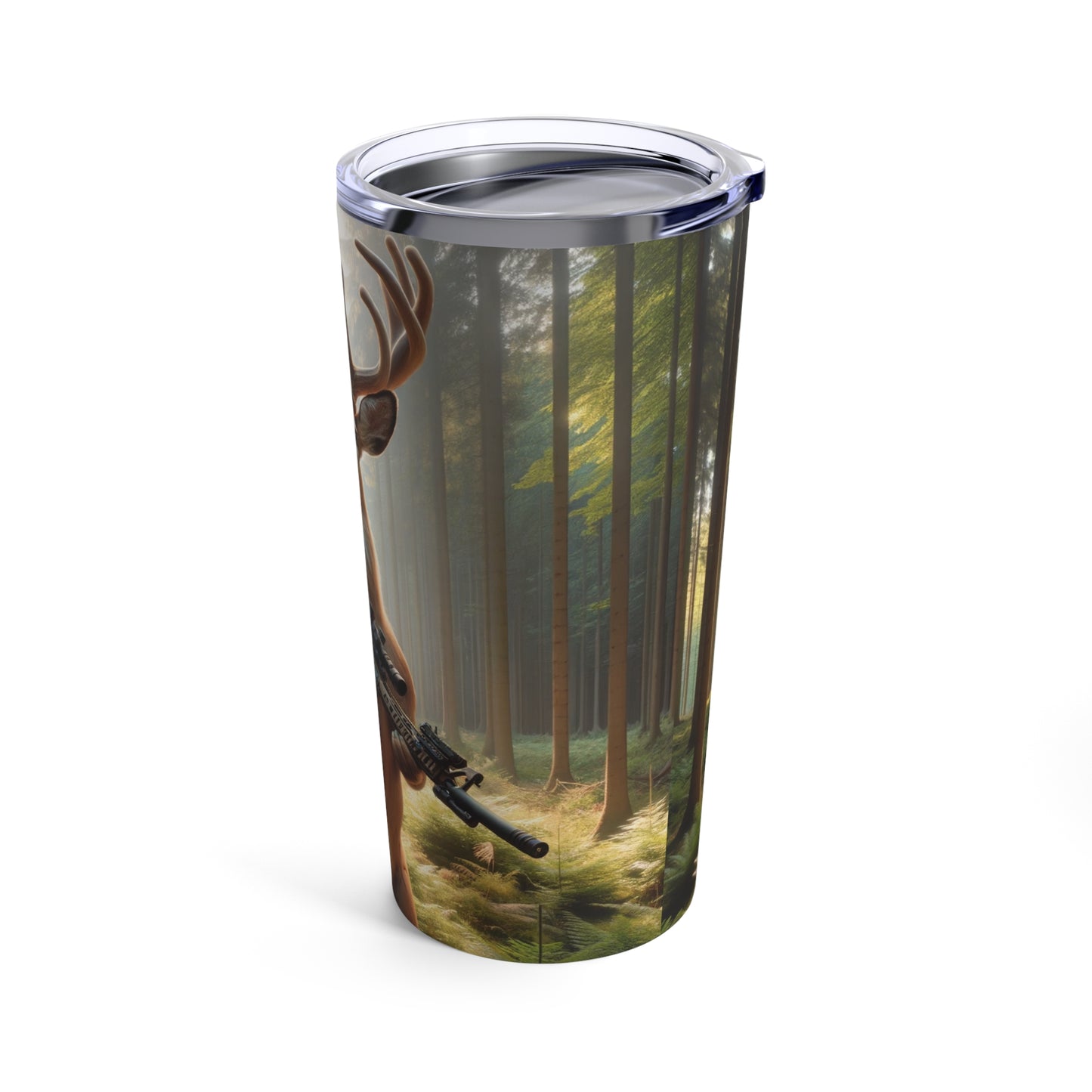 Buck is Ready for the Hunt-Tumbler 20oz