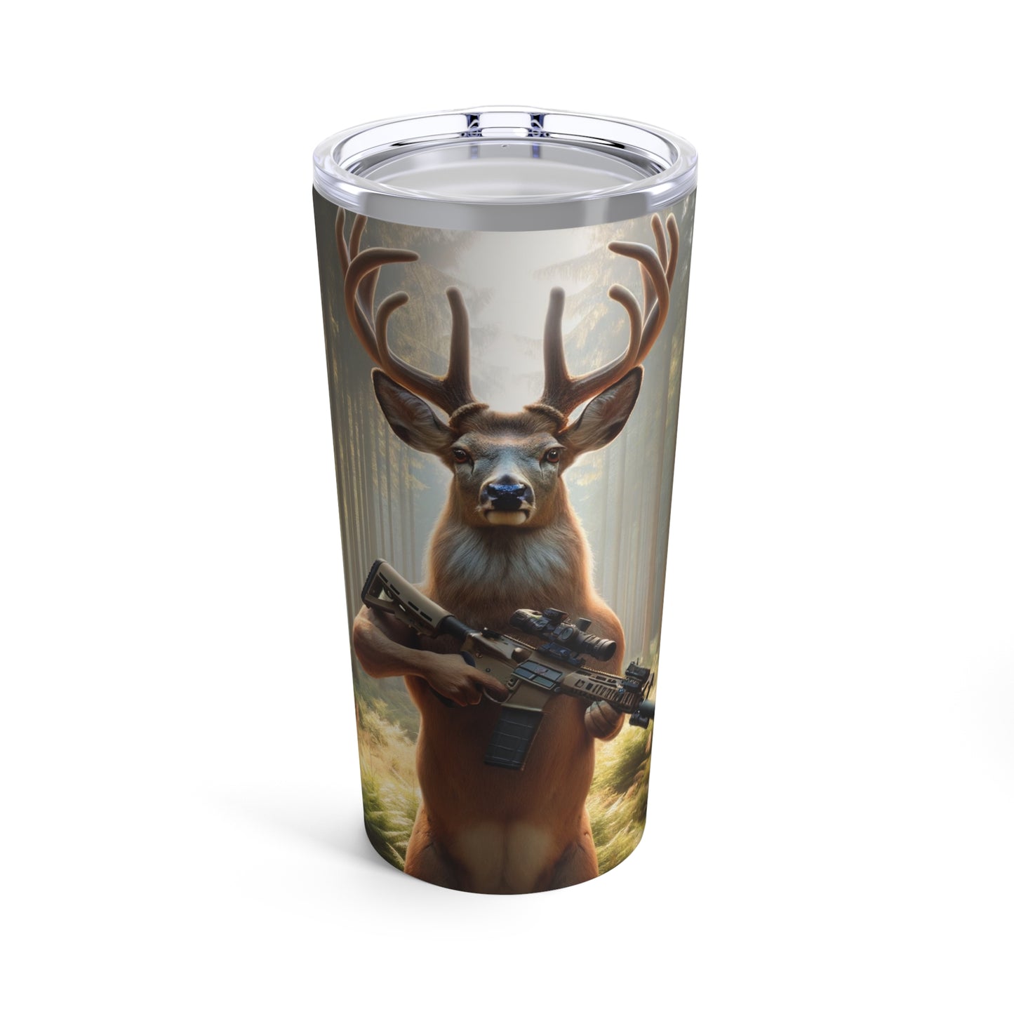 Buck is Ready for the Hunt-Tumbler 20oz