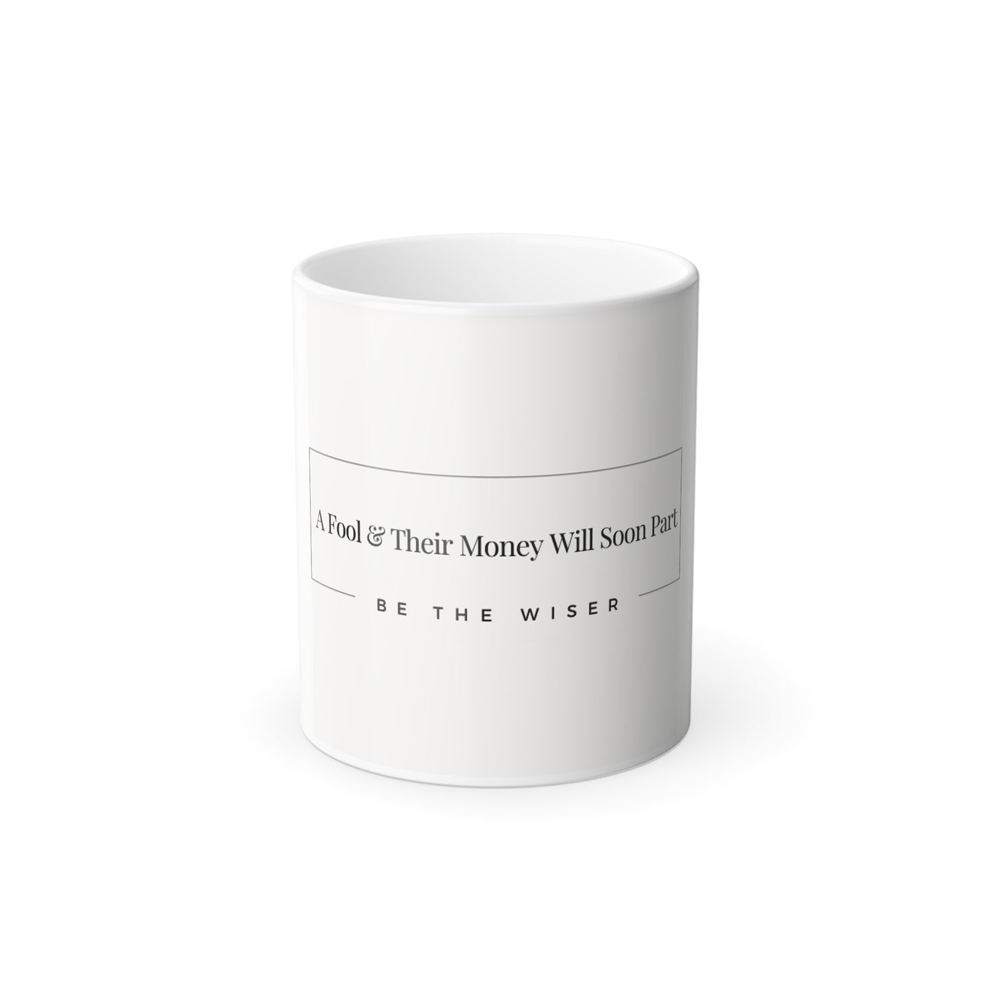 "Wise Words" Color Morphing Mug, 11oz