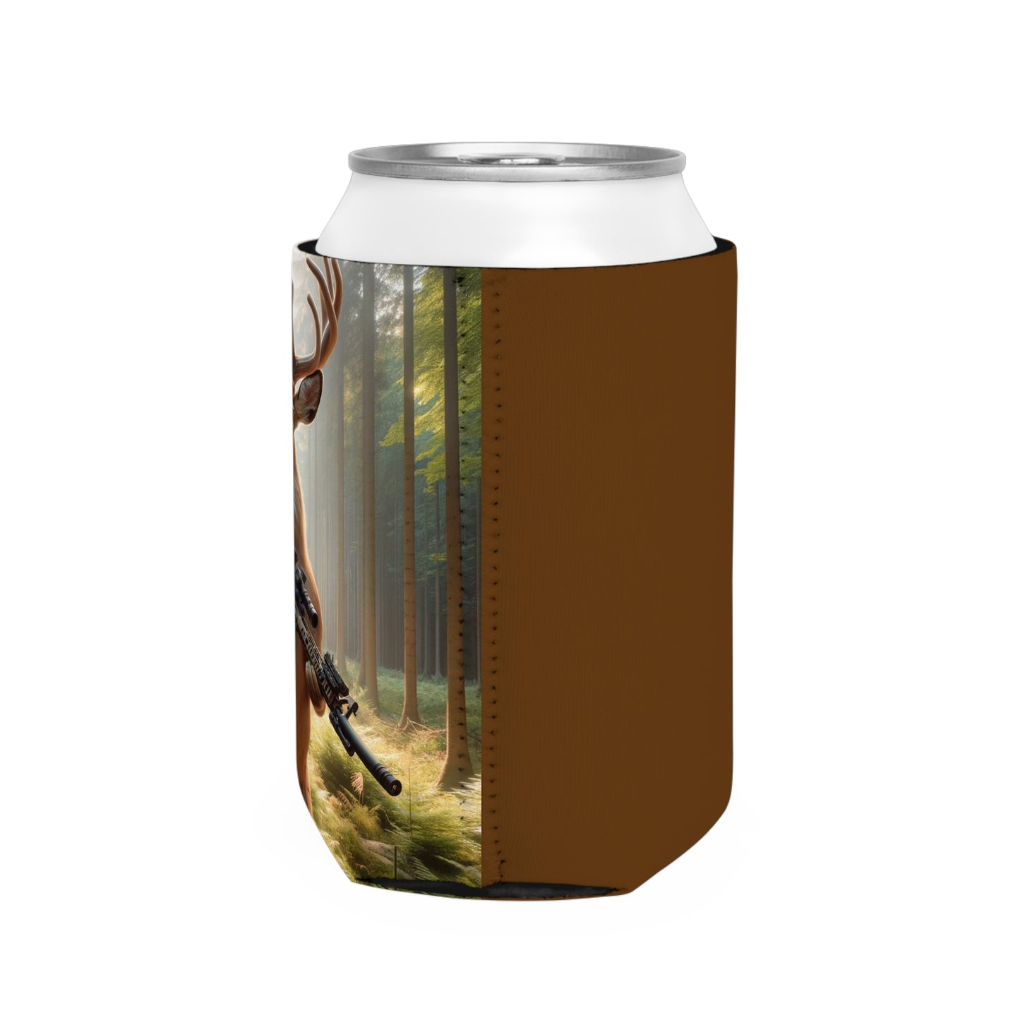 Buck is Ready for the Hunt- Can Cooler Sleeve