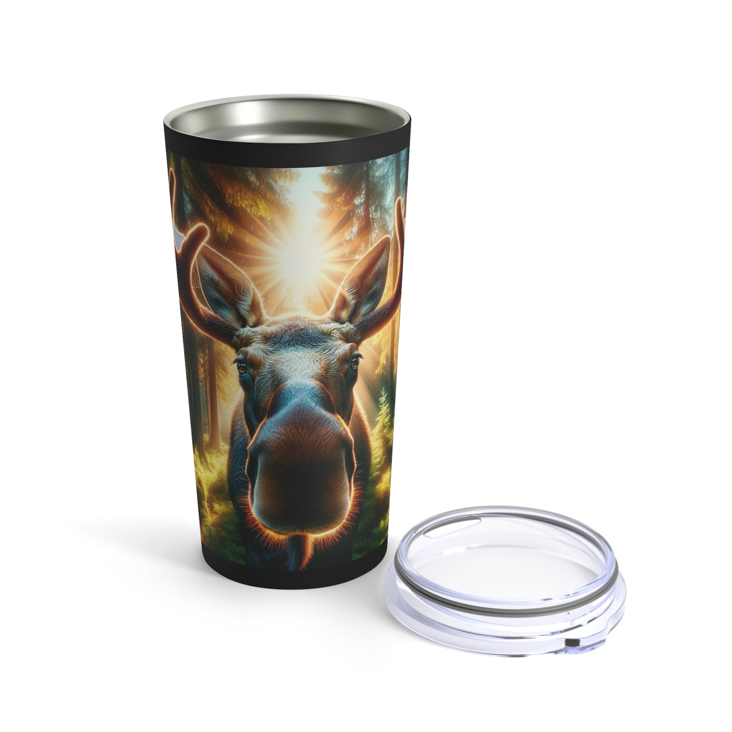 Moose is Ready for the Hunt-Tumbler 20oz