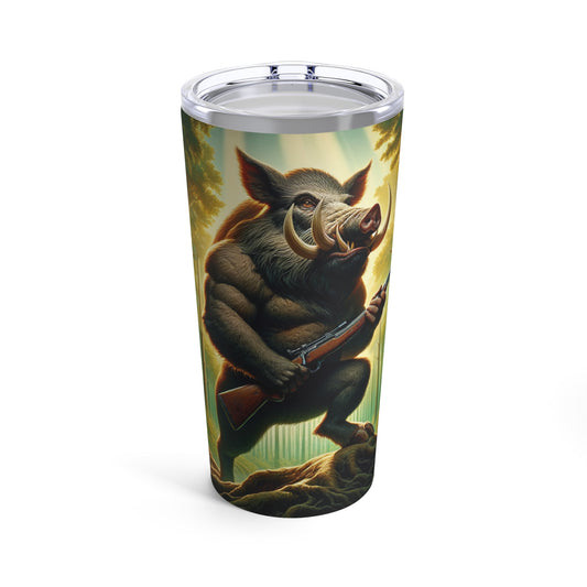 Hog is Ready for the Hunt-Tumbler 20oz